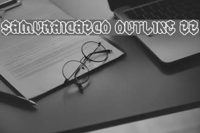 SamuraiCabCo Outline BB フォント examples