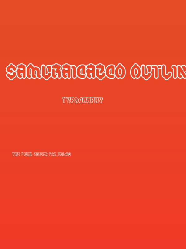 SamuraiCabCo Outline BB Poster