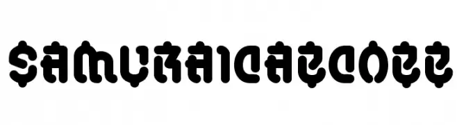 SamuraiCabCoBB  Free Fonts Download