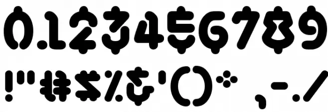 SamuraiCabCoBB Font OTHER CHARS