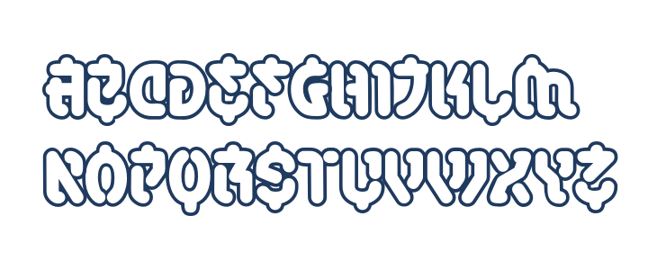 SamuraiCabCoOutlineBB Lowercase