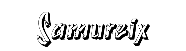 Samureix  Descarca Fonturi Gratis