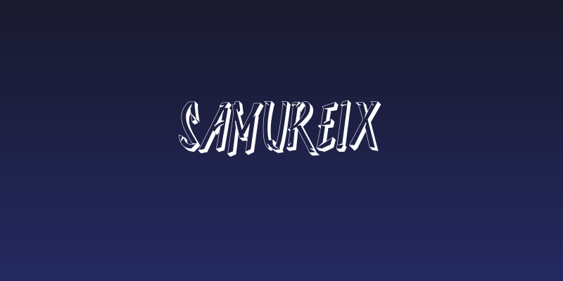 Samureix Social Header