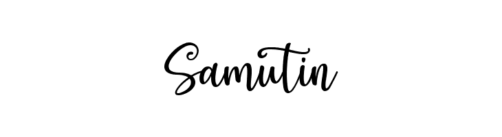 Samutin  Descarca Fonturi Gratis