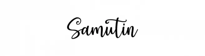 Samutin  フリーフォントのダウンロード