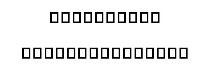 Samw Font OTHER CHARS