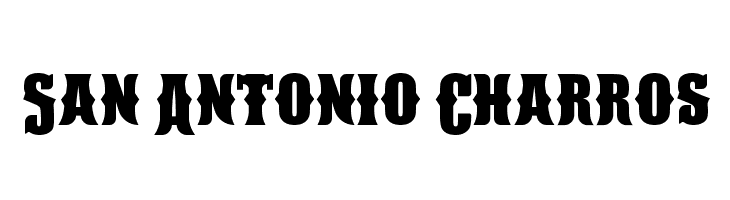 San Antonio Charros  フリーフォントのダウンロード