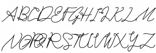 San Bernardino Schriftart Groß