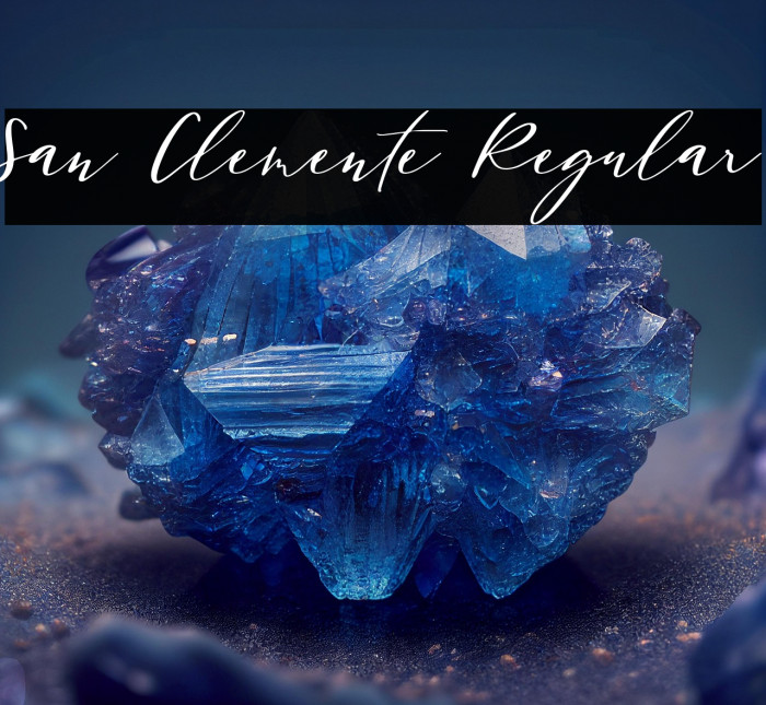 San Clemente Regular Example 1