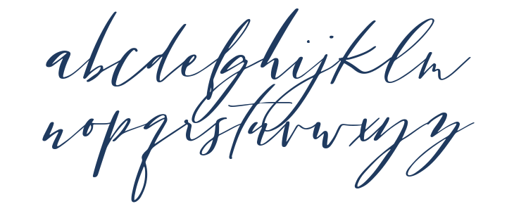 San Clemente Regular Lowercase