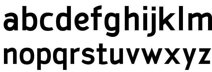 San Frediano Bold Font LOWERCASE