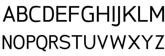 San Frediano Font UPPERCASE
