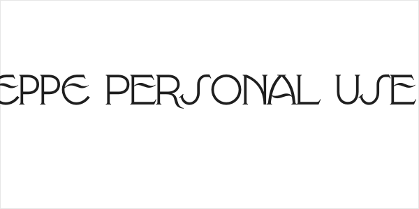 San Giuseppe PERSONAL USE Regular Logo