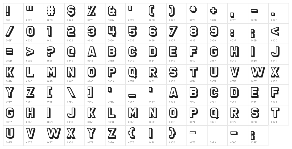 San Marino Beach Character Map