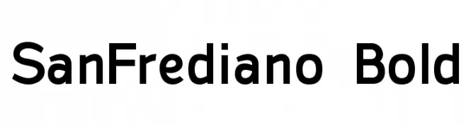 SanFrediano-Bold 
