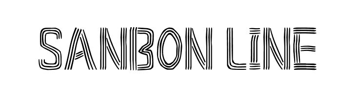 Sanbon Line  Fuentes Gratis Descargar