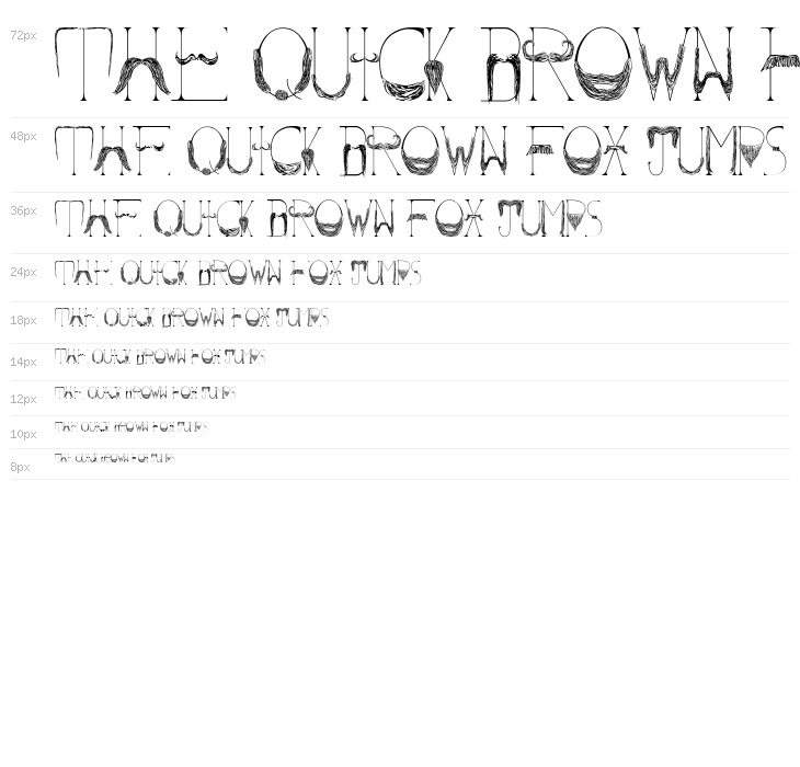 Sanchez Mustache Waterfall