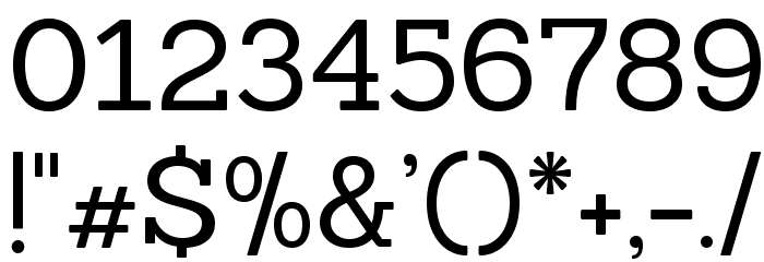 Sanchez-Regular Font OTHER CHARS