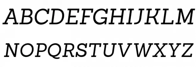 Sanchez-RegularItalic Schriftart Groß