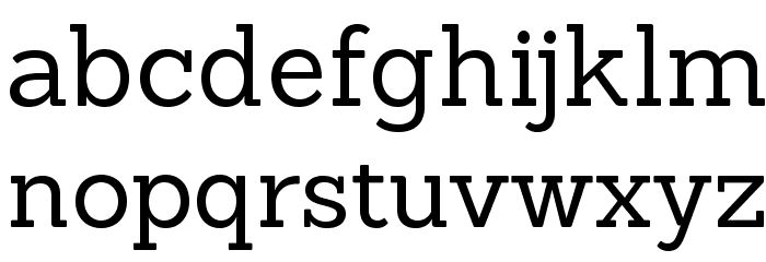 Sanchez-Regular Font LOWERCASE