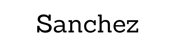 Sanchez Font