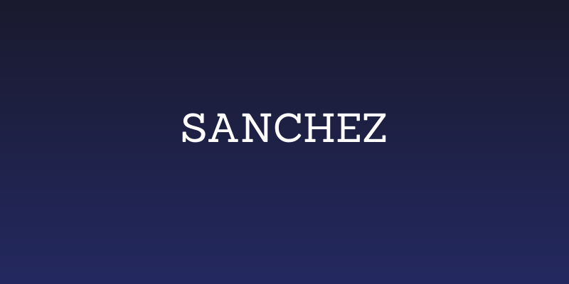 Sanchez Social Header