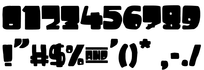 Sancho Panza Font OTHER CHARS
