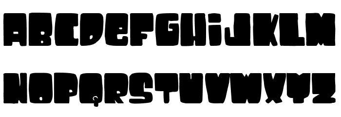 Sancho Panza Font LOWERCASE
