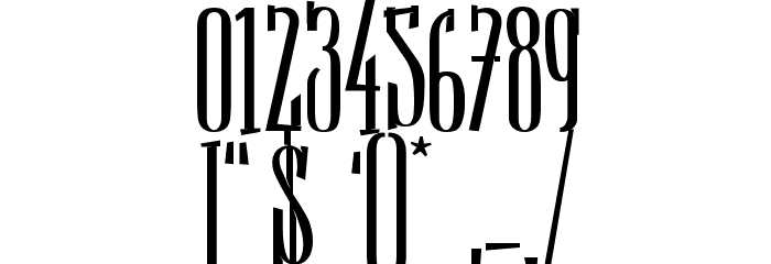 Sancho Font OTHER CHARS