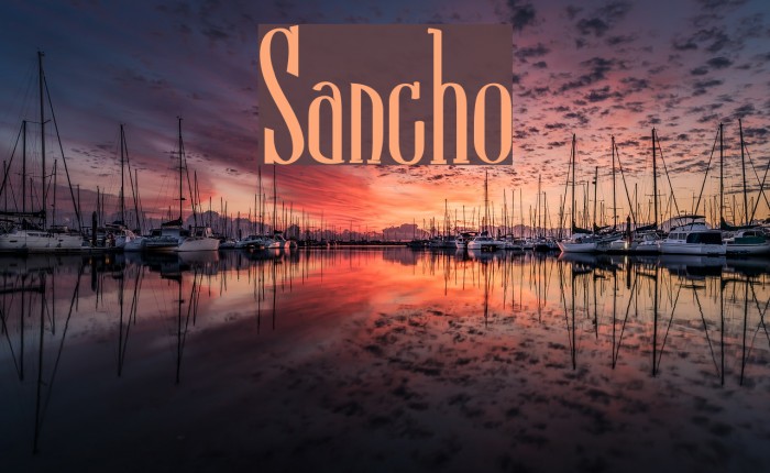 Sancho Font examples