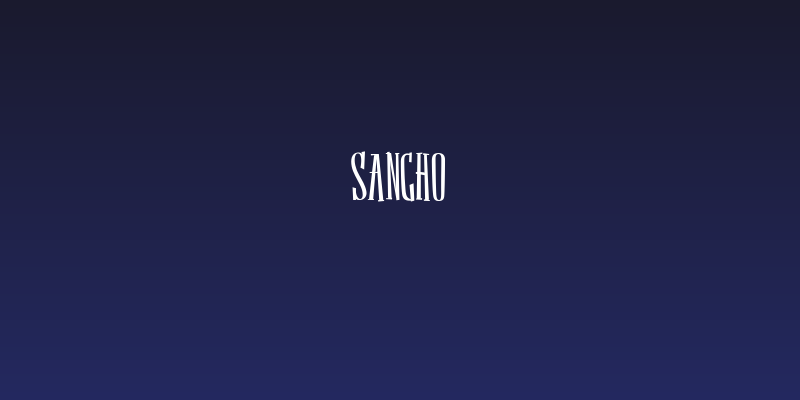 Sancho Social Header