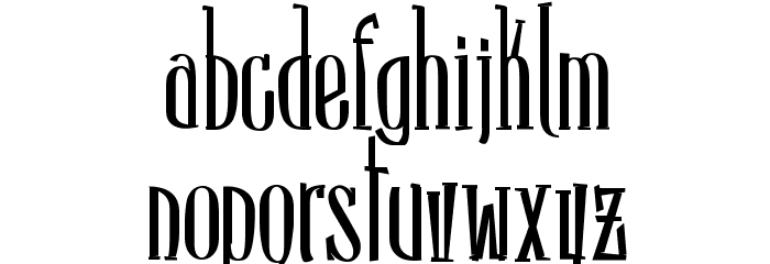 Sancho Font LOWERCASE