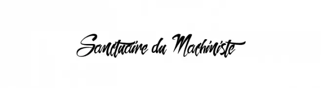 Sanctuaire du Machiniste  Frei Schriftart Herunterladen