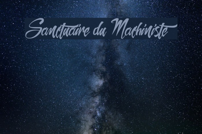 Sanctuaire du Machiniste Example 2