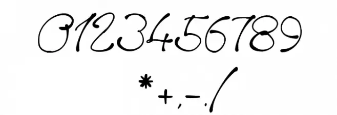 Sanctuary Playground Font OTHER CHARS