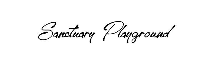 Sanctuary Playground Font
