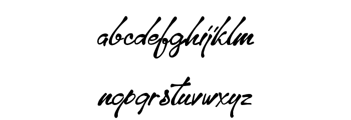 Sanctuary Playground Font LOWERCASE