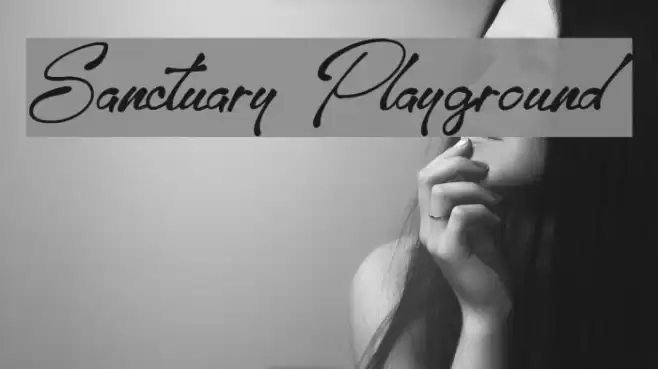Sanctuary Playground Font examples