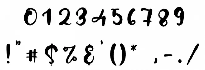 Sanctuary Font OTHER CHARS