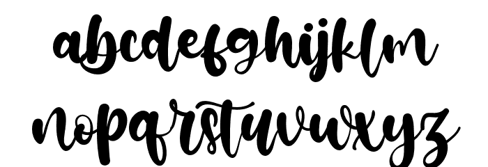 Sanctuary Font LOWERCASE