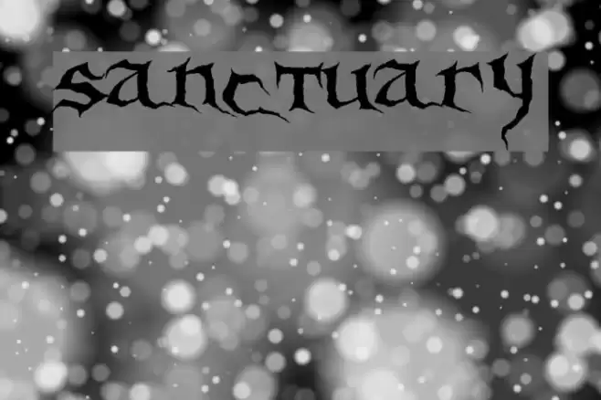 Sanctuary Шрифта examples