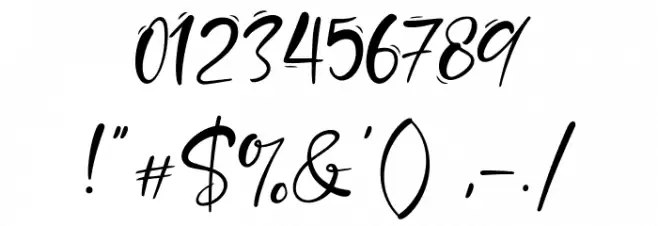 Sand Beach Font OTHER CHARS