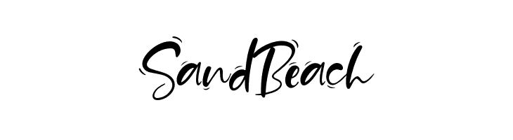 Sand Beach  font caratteri gratis