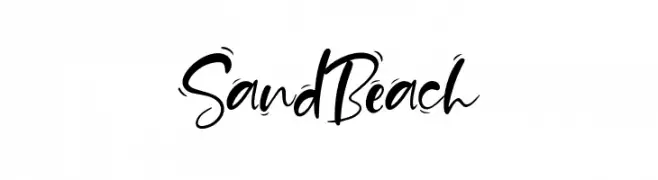 Sand Beach  Fuentes Gratis Descargar