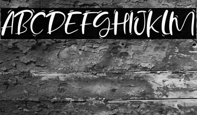 Sand Beach Font examples