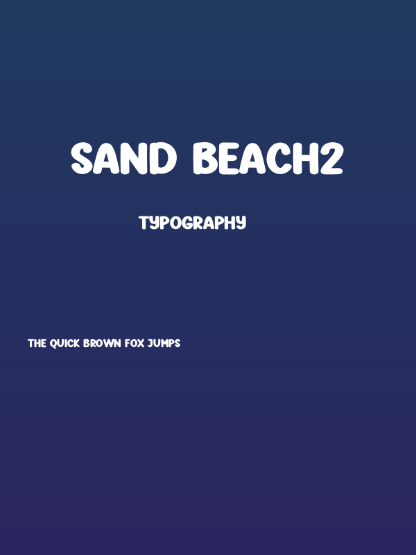 Sand Beach2 Poster