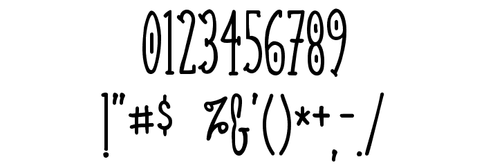 Sand Dollar Font OTHER CHARS