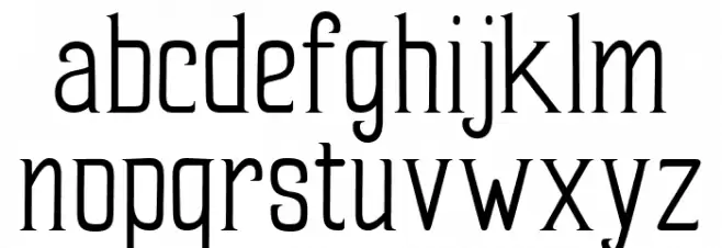 Sand Forest Demo Regular Шрифта строчной