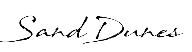 SandDunes Font