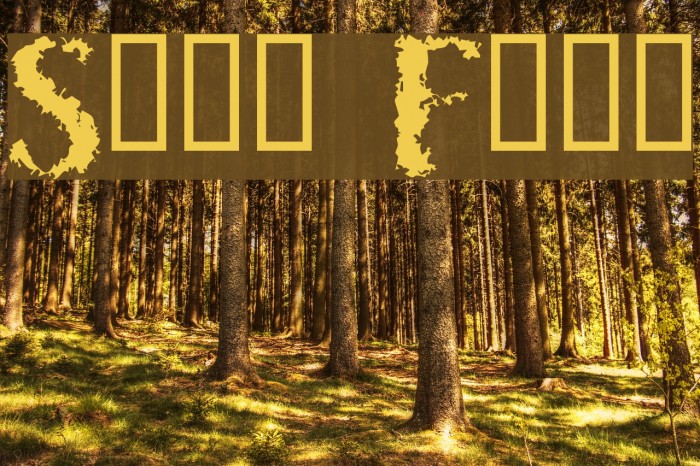Sand Font examples